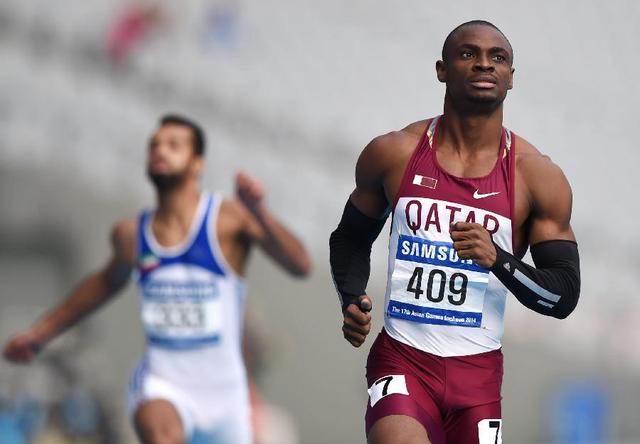 卡塔尔归化黑人追平亚洲纪录 创百米赛季最佳