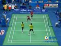 视频：羽球混双半决赛 中华台北连追五分5-5