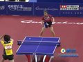 视频：乒球女单 李晓霞正手11-7拿下第二局