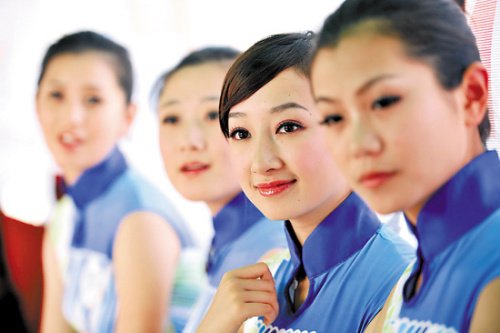 组图:亚运赛场上女孩们的美丽定格