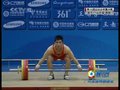视频：中国选手第二举苏达金举起158公斤