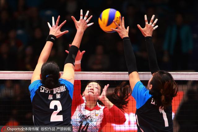 女排联赛-天津复仇辽宁 王一梅替补登场未得分