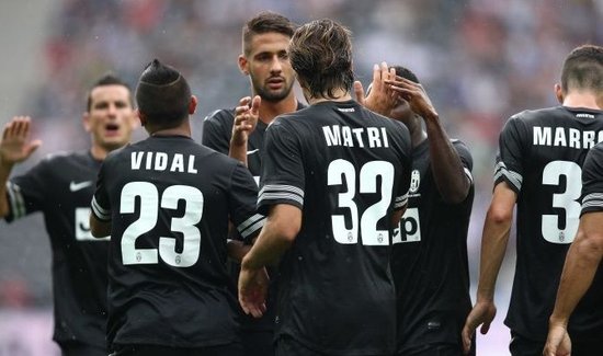 热身赛-尤文2-0柏林赫塔 马特里克拉西奇破门