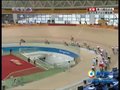 视频：自行车男子计时赛决赛开赛 起步内、外跑道没区别
