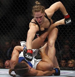 狂野玫瑰角斗牢笼 UFC十大终极格斗美女