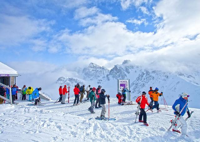 滑雪胜地因斯布鲁克