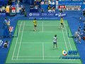 视频：羽球女团半决赛 于洋王晓理拿下首局