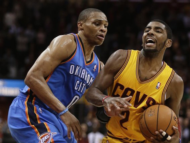 27日腾讯视频直播骑士vs雷霆 欧文挑战双子星