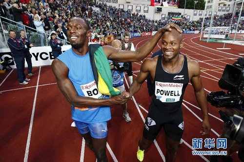田径钻石联赛:博尔特奥斯陆夺冠(高清组图)_体