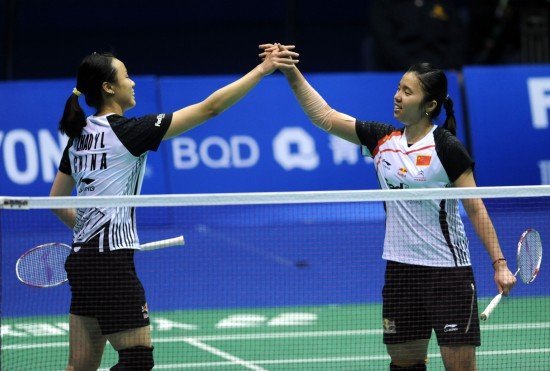 田卿/赵芸蕾2-0内战奏凯 首夺亚锦赛女双冠军