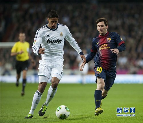 国王杯半决赛:皇马主场1-1平巴萨