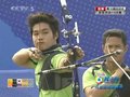 视频：射箭男团1/4决赛 韩国优势巨大
