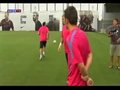 视频：巴萨7西班牙国脚归队 比利亚首度亮相