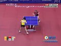 视频：乒球女单 李晓霞进攻远吊逼近赛点