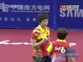 视频：乒球女双半决赛 丁宁/刘诗雯胜第二局