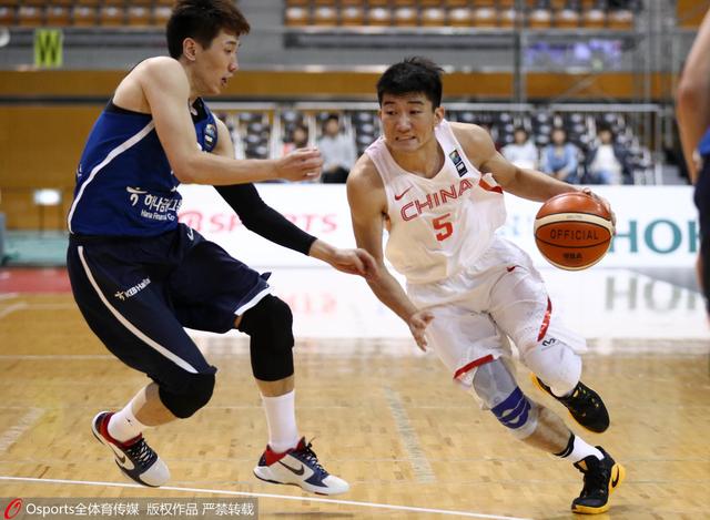 东亚赛-国奥男篮加时遭韩国准绝杀 无缘决赛