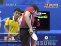 视频：乒球男双半决赛 韩国全力追平中国