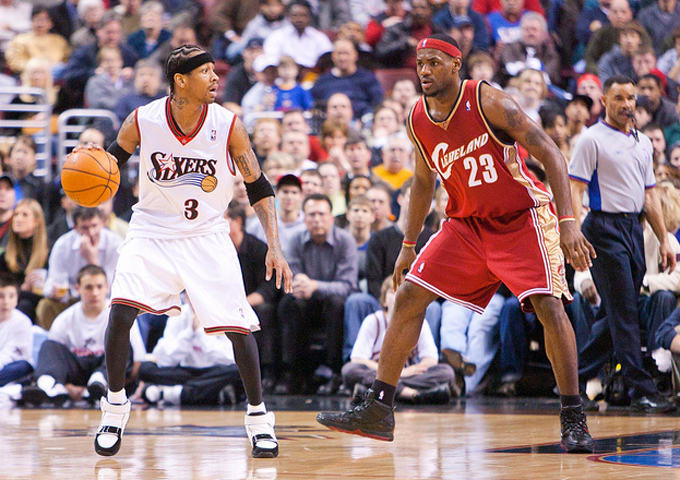 艾弗森:我非76人队史最佳 詹皇是最时尚球员