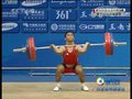视频：男子举重 印尼选手挺举170公斤成功