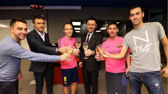 Bartomeu wish a Merry Christmas to all players