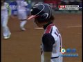 视频：垒球预赛中日战 日本完成第二轮击打