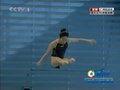 视频：女子跳水1米板 韩国最后一跳223.45分