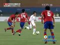 视频：中国队巴萨式传切 对手仓促踢出边界