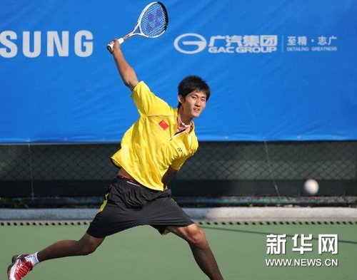软式网球男团：中国队无缘决赛（组图）