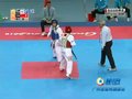 视频：跆拳道刘蕊对战吴贞娥 第一场全程