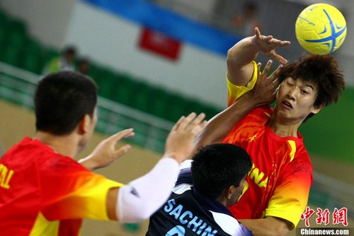 中国女子手球队闯入决赛 有望改写亚运历史