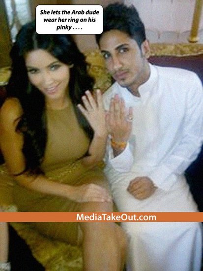 卡戴珊搭上 阿拉伯王子  婚戒竟成亿万富豪玩物