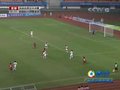 视频：男子足球半决赛 韩国队禁区外远射偏出