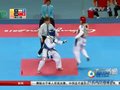 视频：郭耘菲击败伊朗选手 跆拳道为中国添金