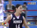视频：女篮小组赛韩国篮下强打陈楠得分