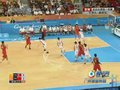 视频：男篮小组赛 王治郅开场三分神准