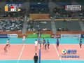 视频集锦：男排中国3-0中国台北 第三局25-21