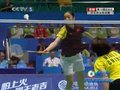 视频：羽球女单决赛 王适娴吊球未过网