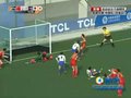 视频：女曲单循环赛 中国队获短角球射门偏出