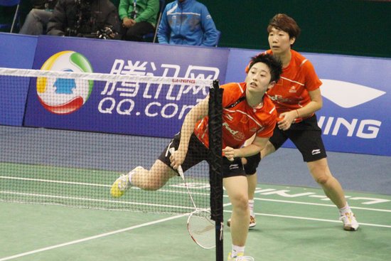 于洋/王晓理2-0完胜韩组合卫冕 首局仅丢8分