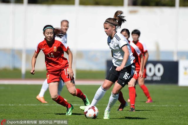 阿尔加夫杯-中国女足0-2德国 1平1负未尝胜绩