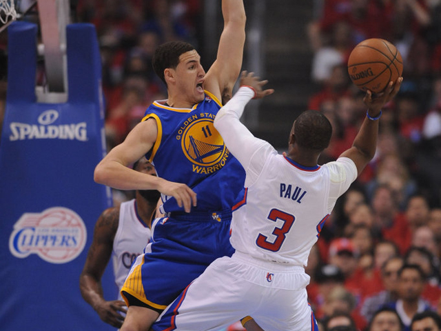 保罗28+7+8快船憾负 库里14分助勇士总分1-0