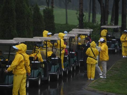 高尔夫大师赛在京首战告捷 7岁小选手受关注