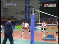 视频：女排1/4决赛 中国vs中国台北第二局