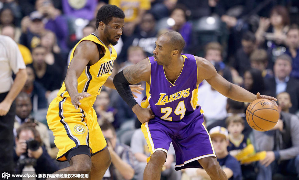 主帅拒称科比为犯规王 经理:愿科比永不退役