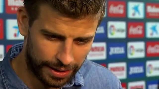 西甲裁判委员会指控皮克 巴萨大将恐遭重罚