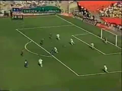 视频:巴西队世界杯十佳球 贝利经典球排第二