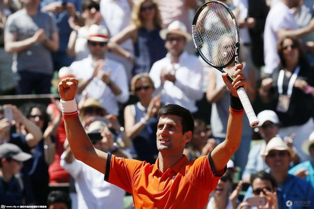 法网小德五盘大战力克穆雷 三进决赛战瓦林卡