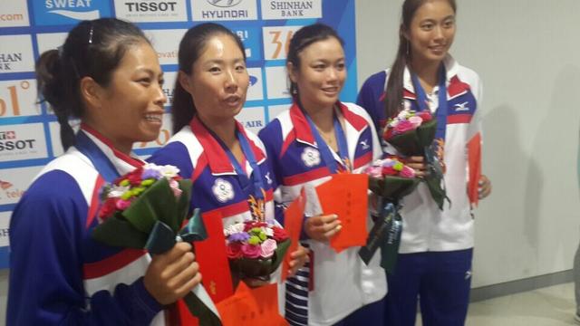 中华台北女网夺冠后收红包 奖金每人入账62万