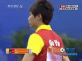 视频：乒球女单决赛 李晓霞接发球抢攻 2-2