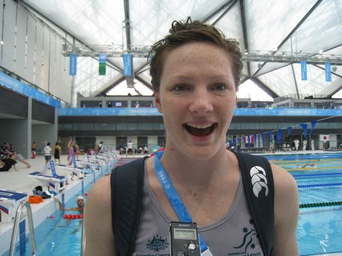 专访澳游泳名将坎贝尔：大运助我备战奥运